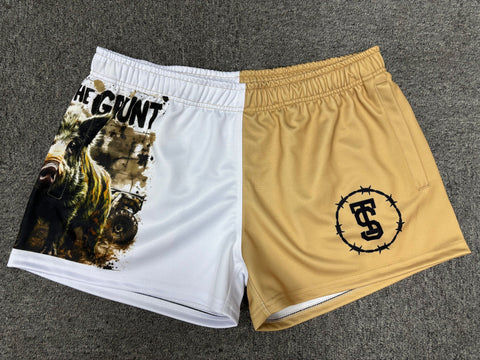HUNT THE GRUNT FOOTY SHORTS