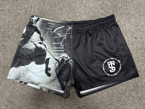 KIDS RODEO NIGHTS FOOTY SHORTS