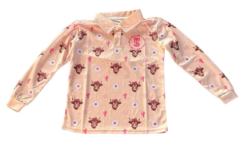 KIDS APRICOT SHIRT