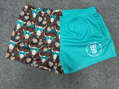 LONGHORN BOW FOOTY SHORTS