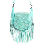 Moonwood Leather Tooled Bag