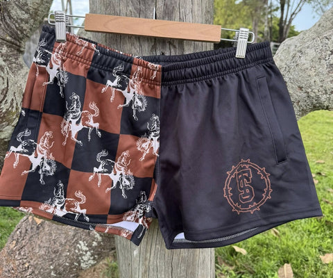 BRONC FOOTY SHORTS