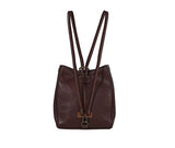 CONVERTABLE BAG LEATHER AND COWHIDE