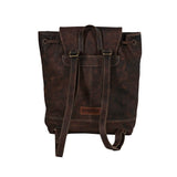 LEATHER TOOLED BACK PACK