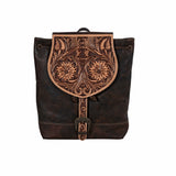 LEATHER TOOLED BACK PACK