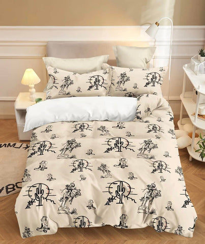 WESTERN CACTUS BED SET