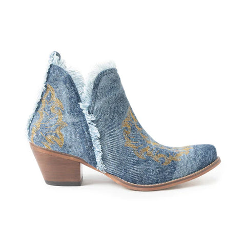 DENIM BOOTS