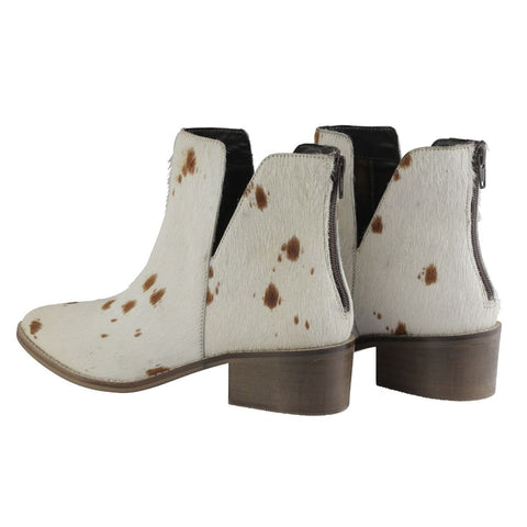 COWHIDE BOOTS