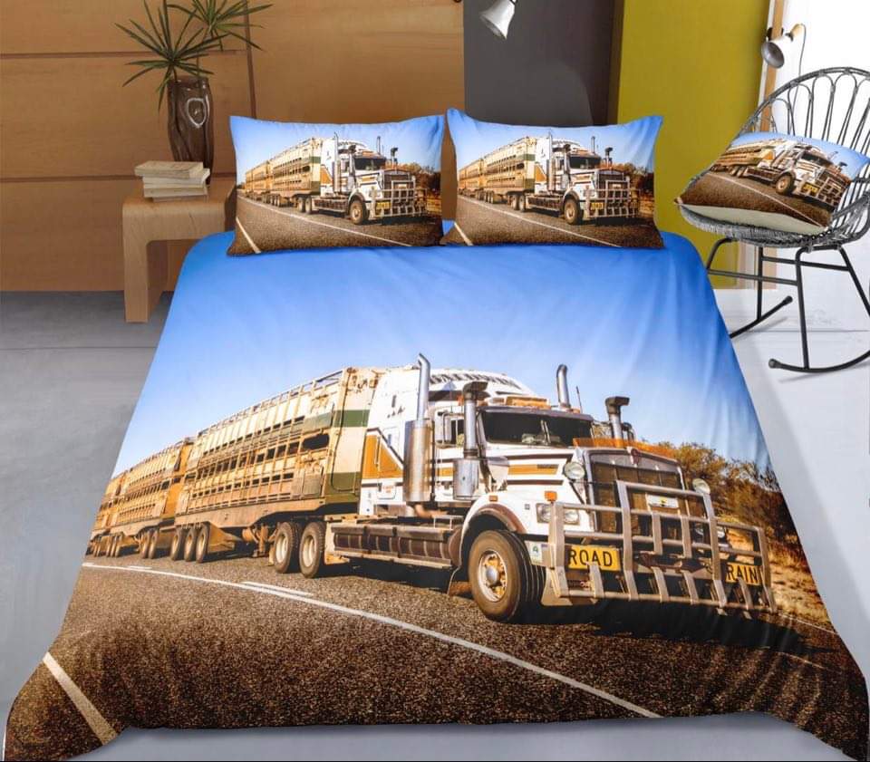 TRIPLE CATTLE TRUCK DOONA SET – Twisted Sisters Western Wear